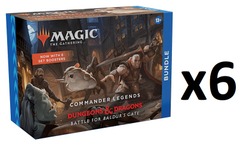 MTG Commander Legends: Battle for Baldur's Gate Bundle CASE (6 Bundles)